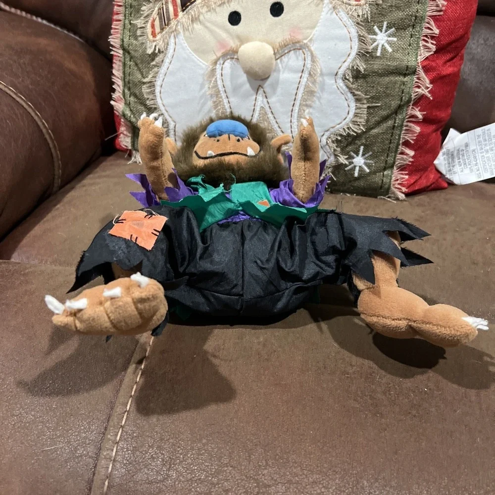 Halloween Werewolf Nylon Plush Monster Bash Bad To The Bone Gibson Greeting 1997